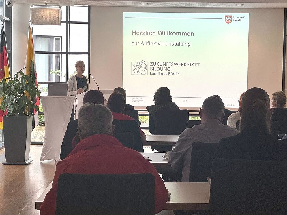  Grußwort der Dezernentin zur Auftaktveranstaltung der "Zukunftswerkstatt:Bildung!"